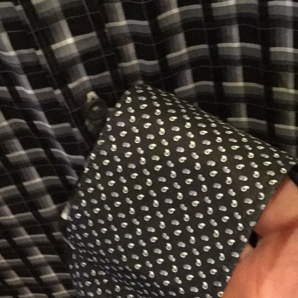 BUGATCHI Uomo Shaped Fit Button Down Men's Shirt - Picture 4 of 7